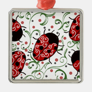 Marienkäfer Ornament Aus Metall
