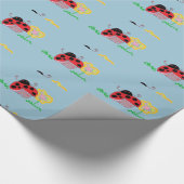 Marienkäfer-Packpapier Geschenkpapier (Ecke)