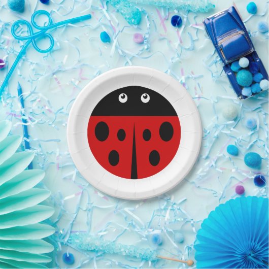 Marienkäfer Pappteller (Party)