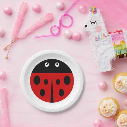 Marienkäfer Pappteller (Party)