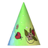 Marienkäfer Partyhütchen (Vorderseite)