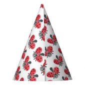 Marienkäfer Partyhütchen (Rückseite)