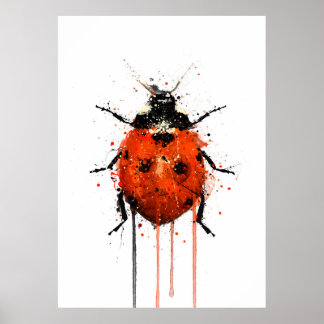 Marienkäfer Poster