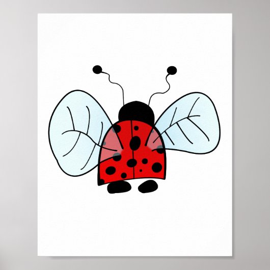 Marienkäfer Poster (Vorne)