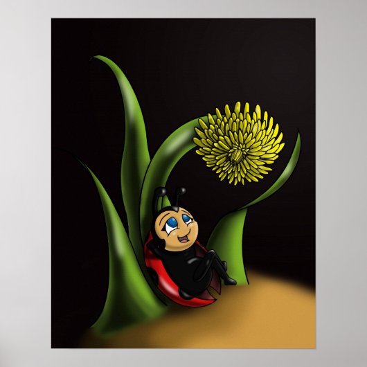 Marienkäfer Poster (Vorne)