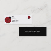 Marienkäfer-Profil verdünnen Karte (Vorne/Hinten)