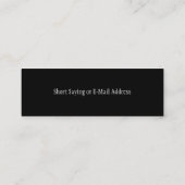 Marienkäfer-Profil verdünnen Karte (Rückseite)