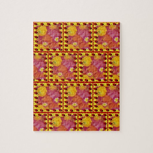 Marienkäfer Puzzle (Vertikal)