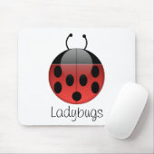 Marienkäfer-Reihe 2 Mousepad (Mit Mouse)