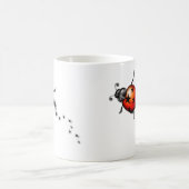 Marienkäfer Rockstar Kaffeetasse (Mittel)