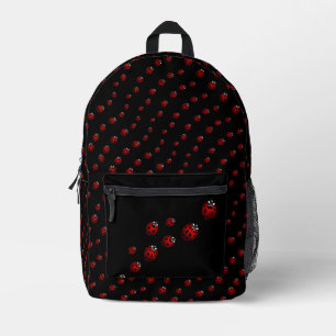 Marienkäfer-Rucksack Ladybird-Schultaschen anpasse Bedruckter Rucksack