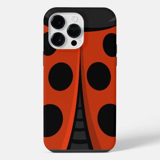Marienkäfer-Schale iPhone Hülle (Rückseite)