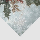 Marienkäfer Schneeflocke Seidenpapier (Ausschnitt)
