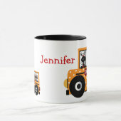 Marienkäfer-Schulbus-Lehrer-Tasse Tasse (Zentrum)