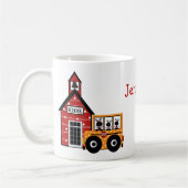 Marienkäfer-Schulbus-Lehrer-Tasse Tasse (Links)