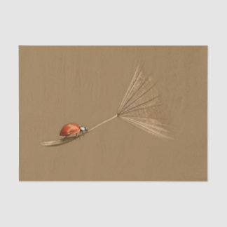 Marienkäfer Seidenpapier