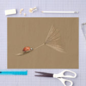 Marienkäfer Seidenpapier (Handwerk)