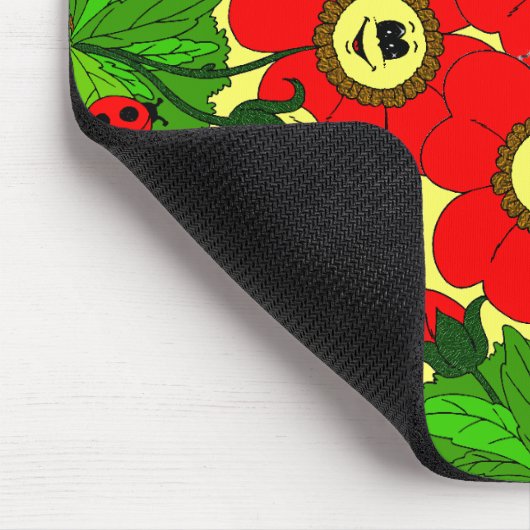 MARIENKÄFER-SOMMER! MOUSEPAD (Ecke)