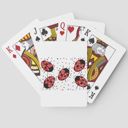 Marienkäfer Spielkarten (Rückseite)