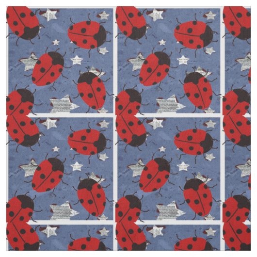 Marienkäfer Stoff (Muster)