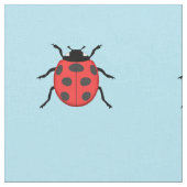 Marienkäfer Stoff (Nahaufnahme)