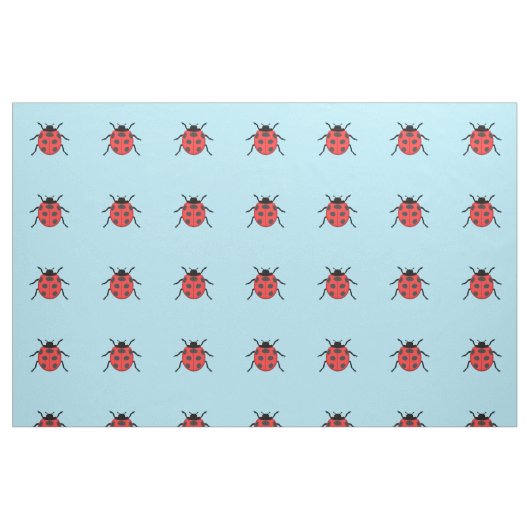 Marienkäfer Stoff (Fat Quarter (45,7 x 55,9 cm))