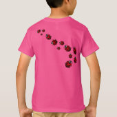 Marienkäfer-Sweatshirt-Marienkäfer-Shirts u. T-Shirt (Rückseite)