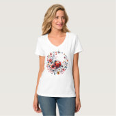 Marienkäfer  T-Shirt (Vorderseite Vollansicht)