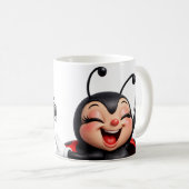 Marienkäfer Tanzcrew Kaffeetasse (VorderseiteRechts)