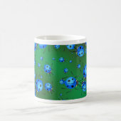 Marienkäfer-Tapete Kaffeetasse (Mittel)