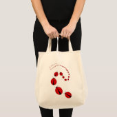 Marienkäfer-Taschen-Tasche Tragetasche (Vorderseite (Produkt))