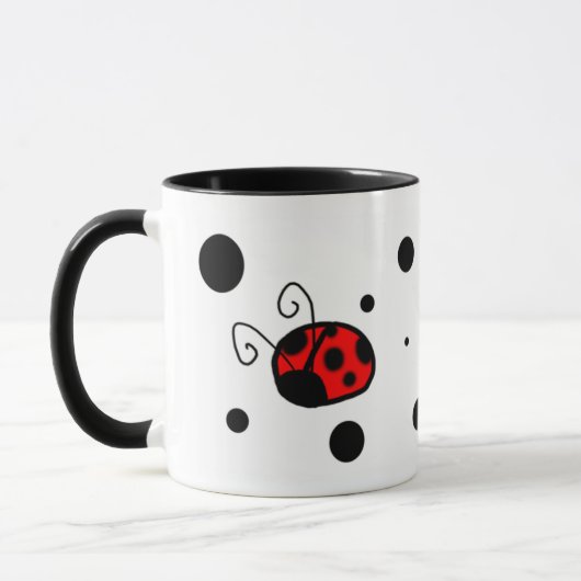 Marienkäfer Tasse (Links)