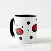 Marienkäfer Tasse (Vorderseite Links)