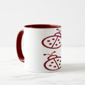 Marienkäfer-Tasse Tasse (Vorderseite Links)