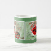 Marienkäfer-Tasse (Zen Haiku-Reihen) Kaffeetasse (Mittel)