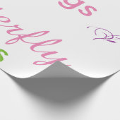 Marienkäfer umarmt geschenkpapier (Ecke)