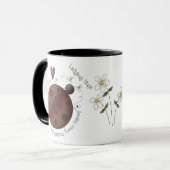 Marienkäfer umarmt Tasse (Vorderseite Links)