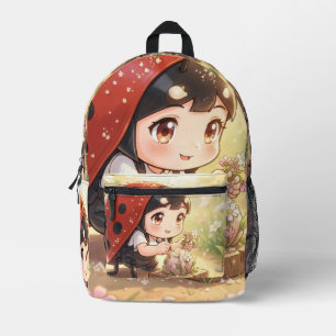 Marienkäfer und das verborgene Nektarkönigreich.1 Bedruckter Rucksack
