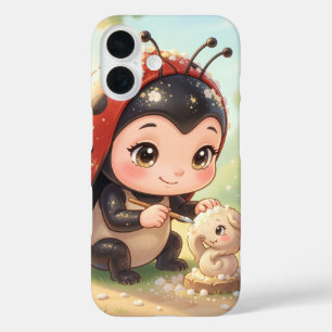 Marienkäfer und das verborgene Nektarkönigreich.2 iPhone 16 Hülle