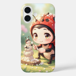Marienkäfer und das verborgene Nektarkönigreich.7 iPhone 16 Hülle