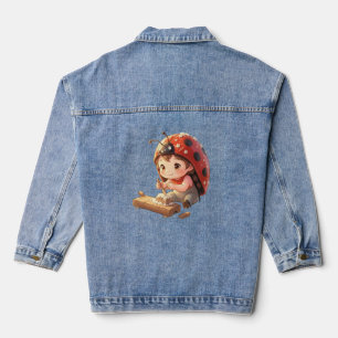 Marienkäfer und das verborgene Nektarkönigreich Jeansjacke