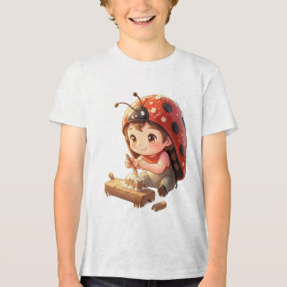 Marienkäfer und das verborgene Nektarkönigreich Tri-Blend Shirt