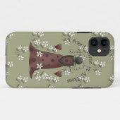 Marienkäfer-und Gänseblümchen-Freundschaft iPhone5 Case-Mate iPhone Hülle (Rückseite (Horizontal))