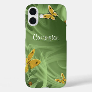 Marienkäfer und Schmetterlinge iPhone 16 Plus Hülle
