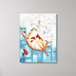 Marienkäfer Verwandlung Leinwanddruck