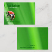 Marienkäfer Visitenkarte (Vorne/Hinten)