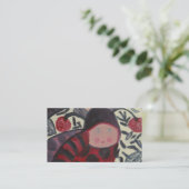 Marienkäfer-Visitenkarte Visitenkarte (Stehend Vorderseite)