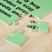 Marienkäfer-Zitat-Puzzlespiel Puzzle (Seite)