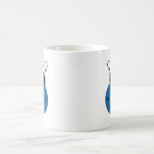Marienkäferblau Kaffeetasse (Mittel)