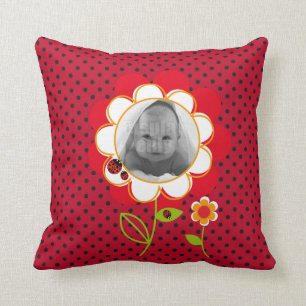 Marienkäferkissen Kissen